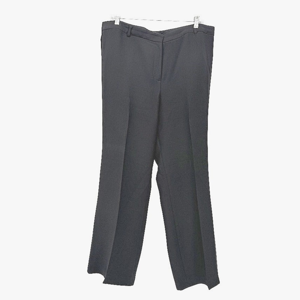 Talbots Pants Basic‎ Black Straight Leg Career Office Work Professional Wear 14